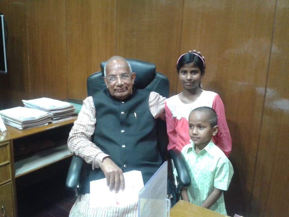 A courtesy meeting